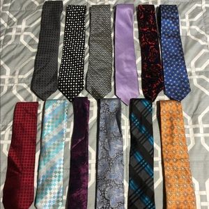 12 men's ties for only $ 20.